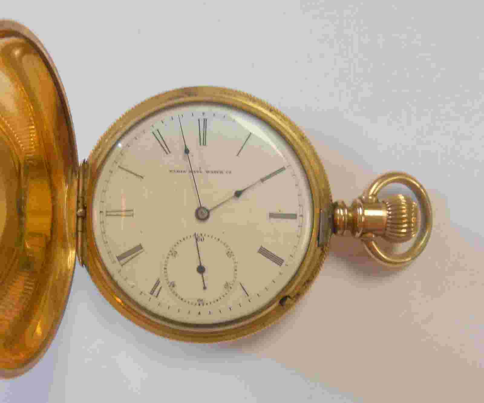 Very Rare Elgin 14k Solid Gold Case Pocket Watch 11 Jewel model 3 Grade 92