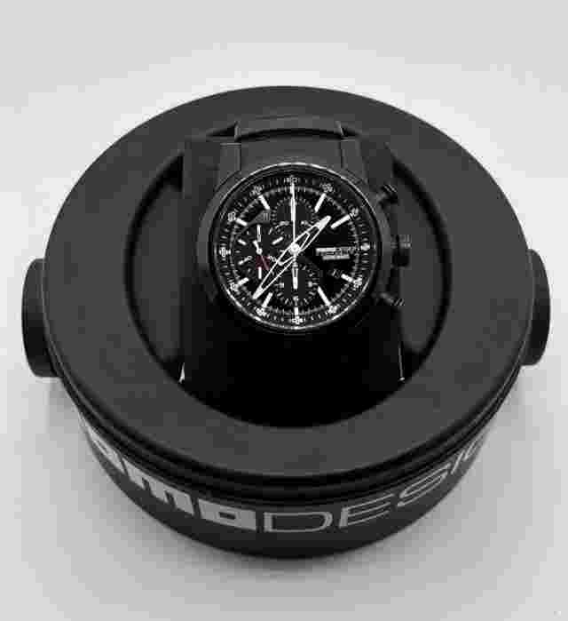 MOMO DESIGN COMPOSITO MD280BK-01BKBK SWISS AUTOMATIC CHRONOGRAPH MENS WRISTWATCH