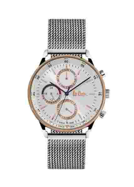 Leecooper Watch LC06479.530 Elegant Men's Wrist Multifunction Bicolour Mesh