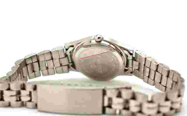 Eternity Blue Dial Silver Tone Women's Watch NEEDS Battery