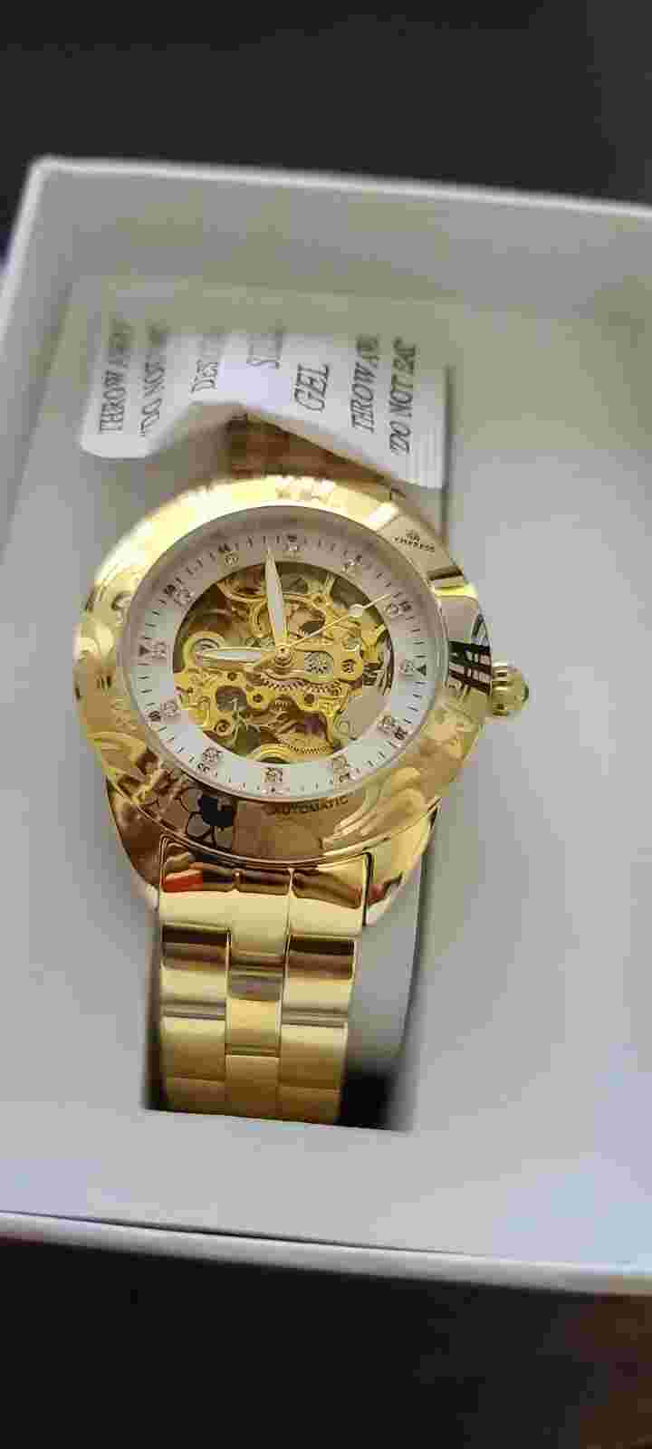 Empress Godiva Automatic Crystal Ladies Watch, EM1104