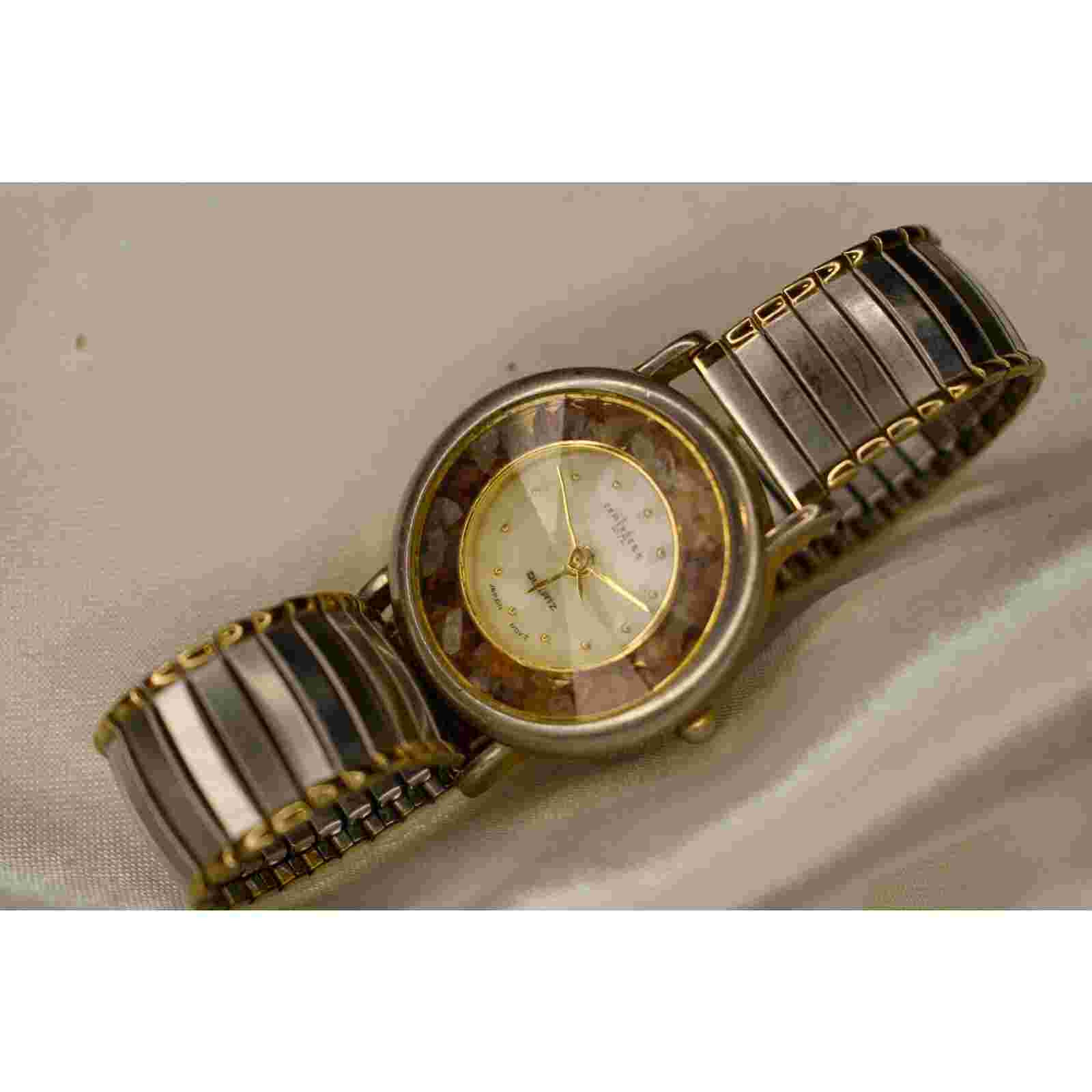 Women’s two toned gold and silver Express LA watch