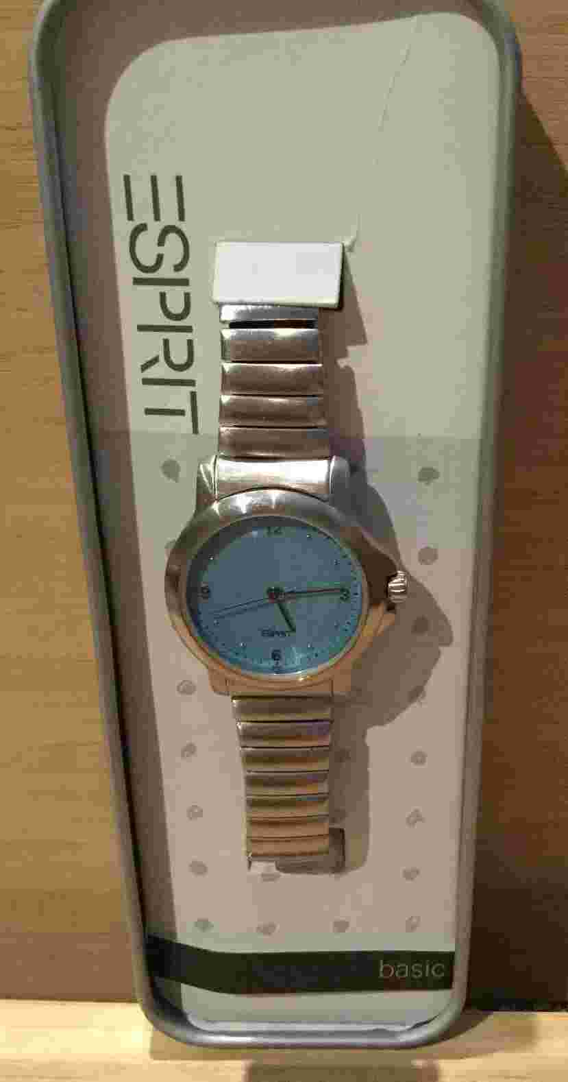 Vintage Esprit Watch Women Bracelet Band With Tin