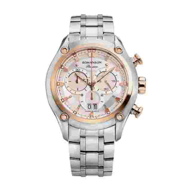 Romanson Men's Watch RWPAHM8A4258CRCR0 - Stylish & Precise New