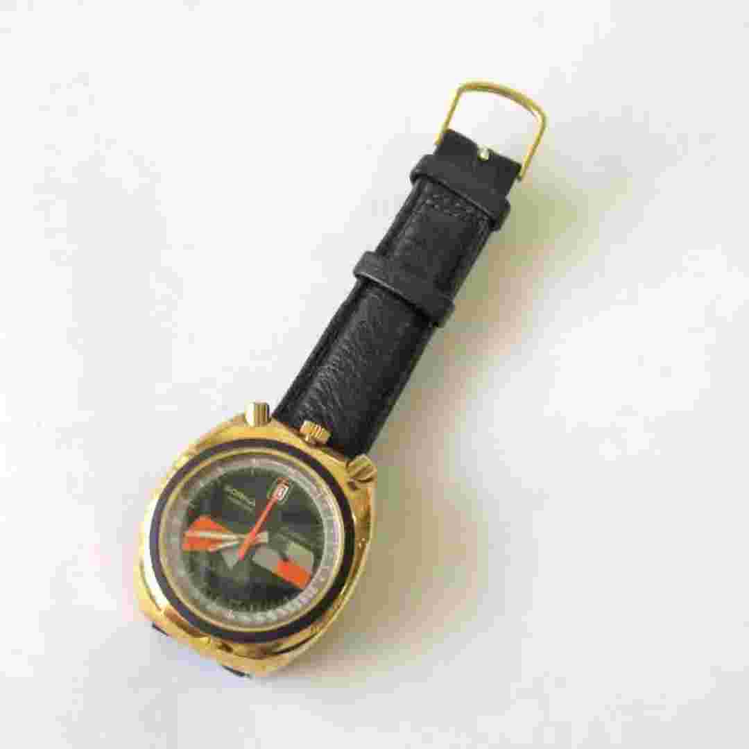 SORNA Wristwatche junk analog automatic winding mzmr