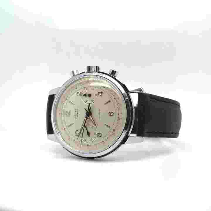 Kent Incabloc Winton Watch Co. Steel Chronograph Watch Serviced Warranty