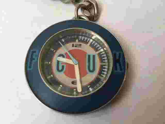 New FCUK French Connection Fob Albert Belt Chain Designer Watch F 1V715
