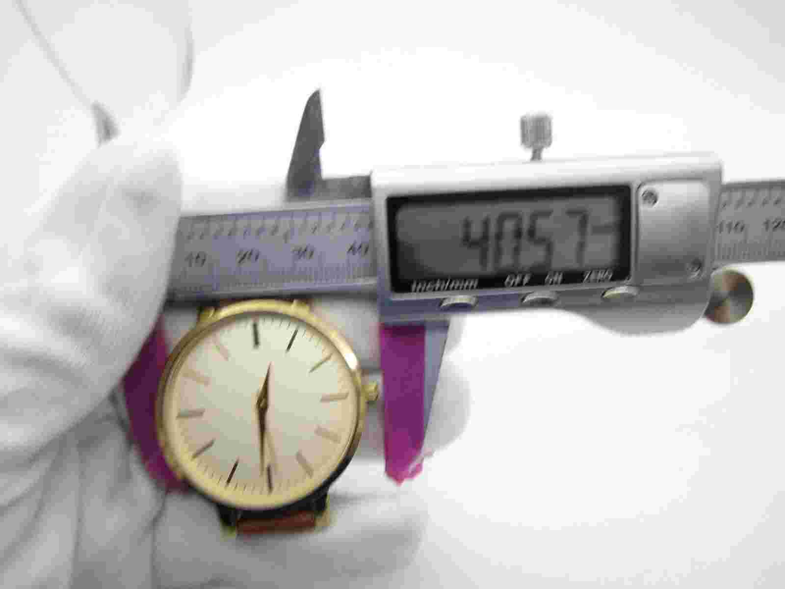 Women's  H&M Quartz WR Analog 40mm Dial Causal Round Watch (E986)