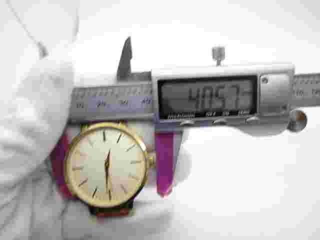 Women's  H&M Quartz WR Analog 40mm Dial Causal Round Watch (E986)