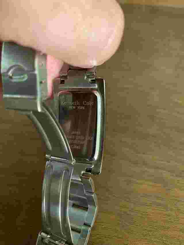 Kenneth Cole New York Men's Rectangle Case Watch with Date KC3045