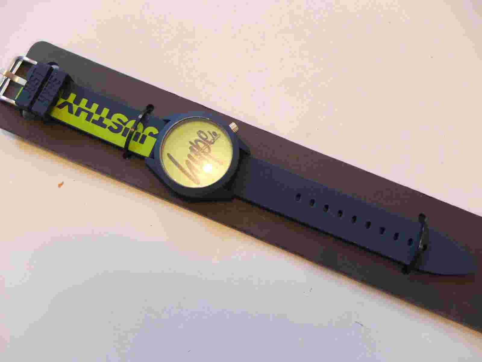 Hype Watch Analog Quartz Blue Green approx. 37mm NEW