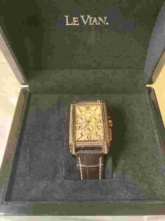 LeVian Men’s ZAG 88 Sahara Hudson Racer CG Diamond Watch, Limited Edition 56/500