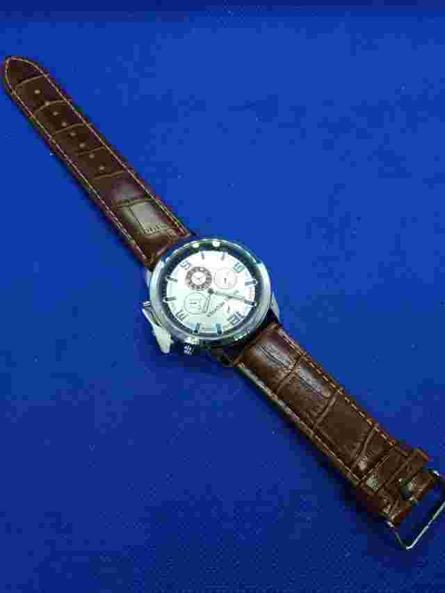 Daniel Hechter Atlas  Brown Strap Stylish Mens Formal Classic Watch