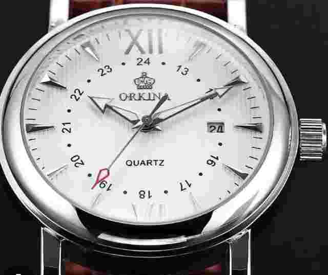 ORKINA  Men's Watch With Date Indicator Works / New