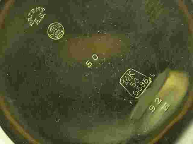 Cyma 14kt 585 Gold Savonette Spring Cover Pocket Watch/Caliber 970