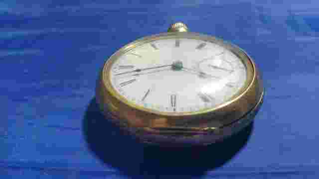 Antique Seth Thomas 7j 18s Pocket Watch GF Case