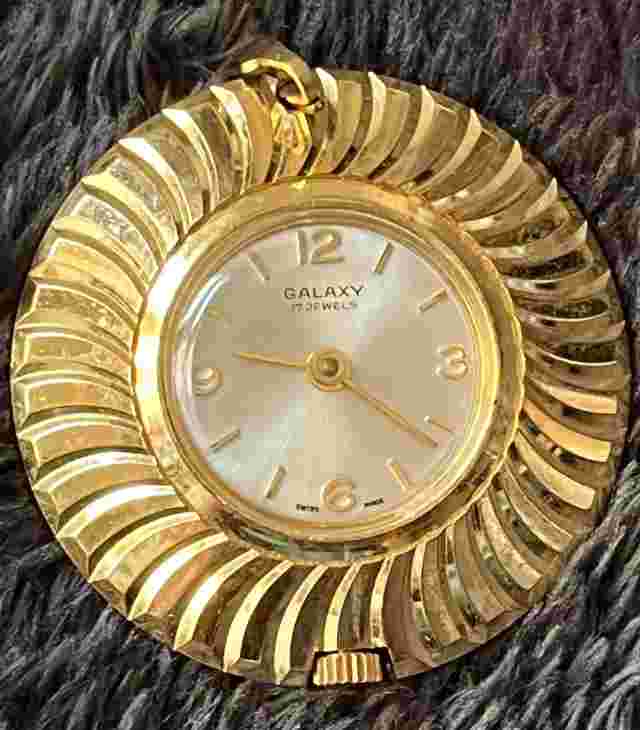 WATCH: Galaxy Pendant Ladies Mechanical Watch