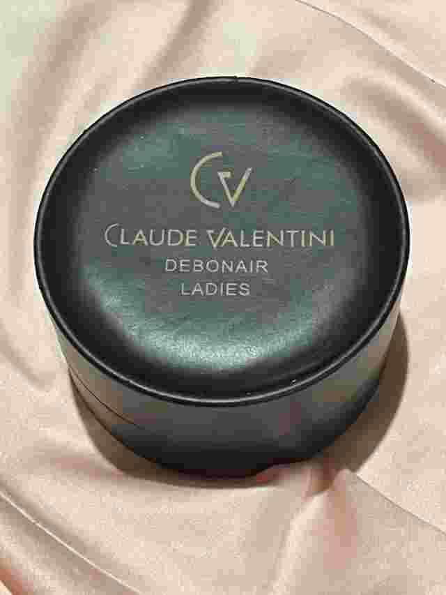 CLAUDE VALENTINI Ladies WATCH Debonair CL280L QUARTZ Black/Silver/Gold NEW BOXED