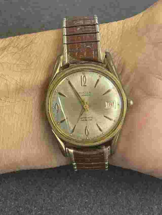 Vintage LeJour Janssen Signed 17 Jewel Automatic Watch..TJ612