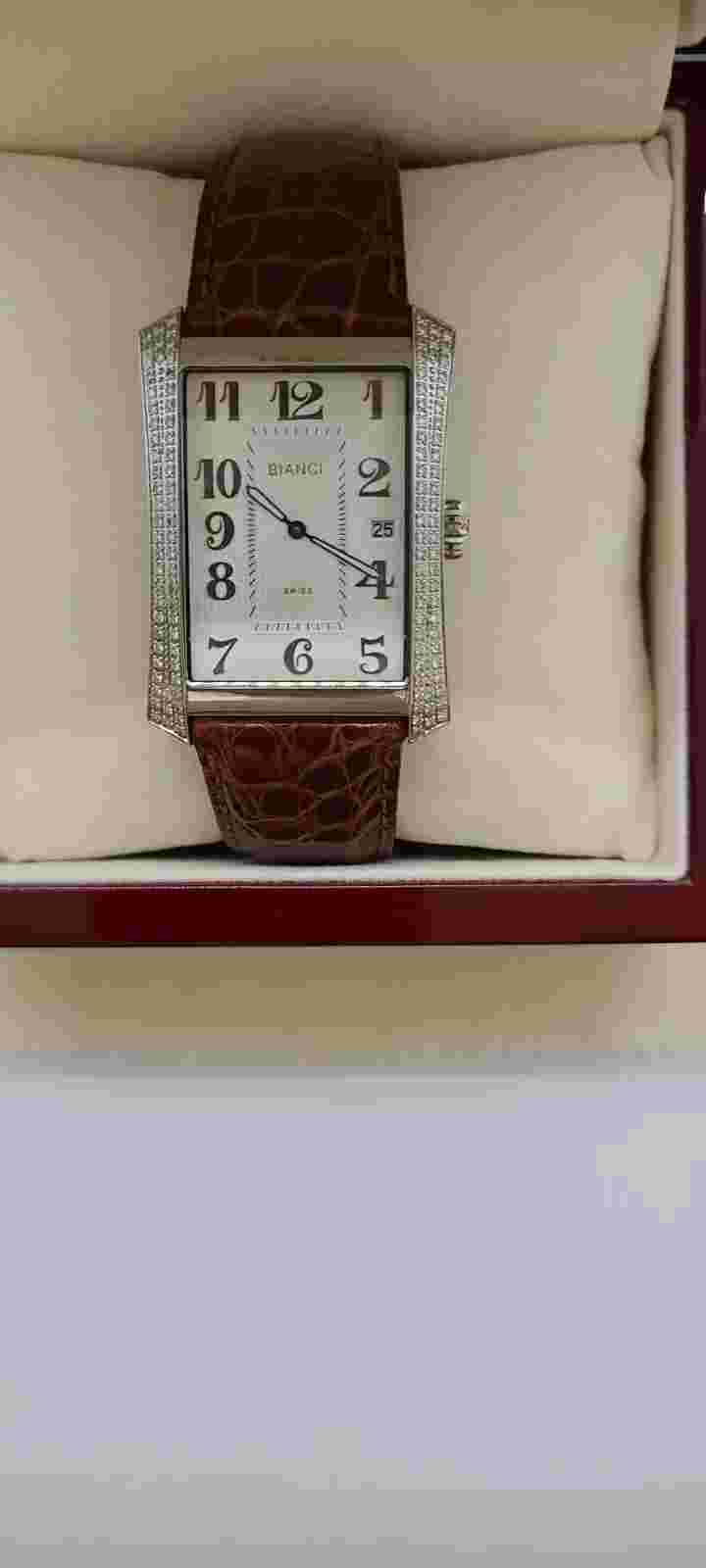 Authentic Roberto Bianci 1.25 ct Diamond Watch