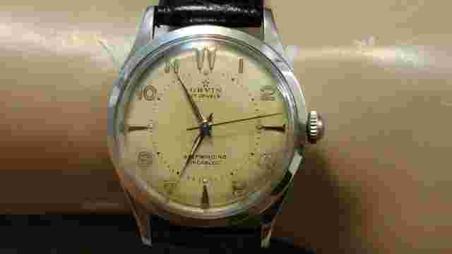 Rare Vintage Orvin Stainless Steel Automatic Men's Watch