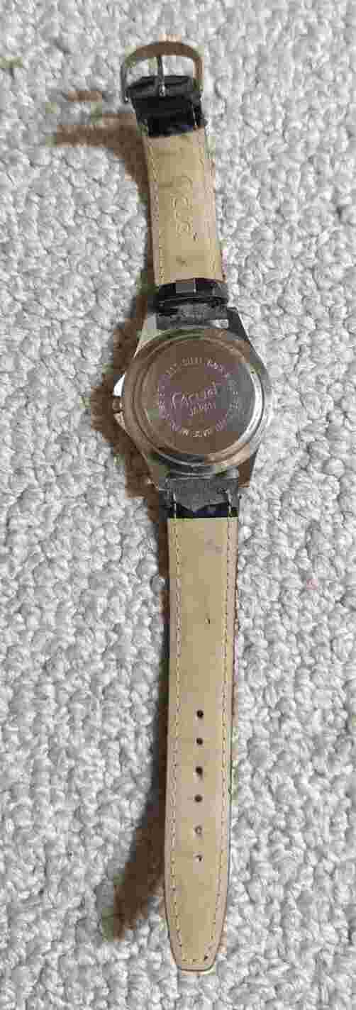 Acuet Womens Base Metal Case Stainless Steel Back Water Resistant Japan Watch 24