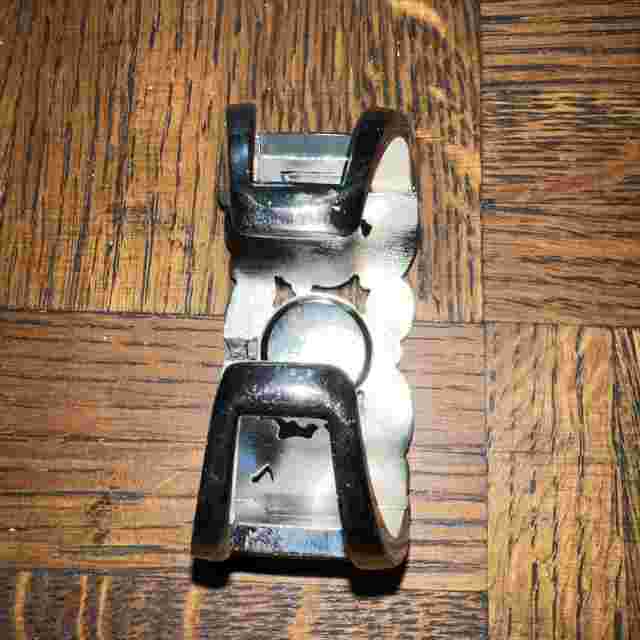 Women’s Hinge Cuff Watch-Silver Tone with Glass jewels-New Battery-Bay Studio