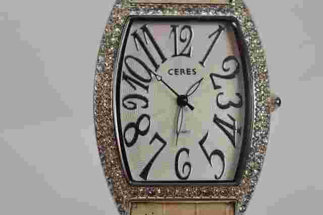 Ceres M229 Ladies Watch Vanilla Leather Strap