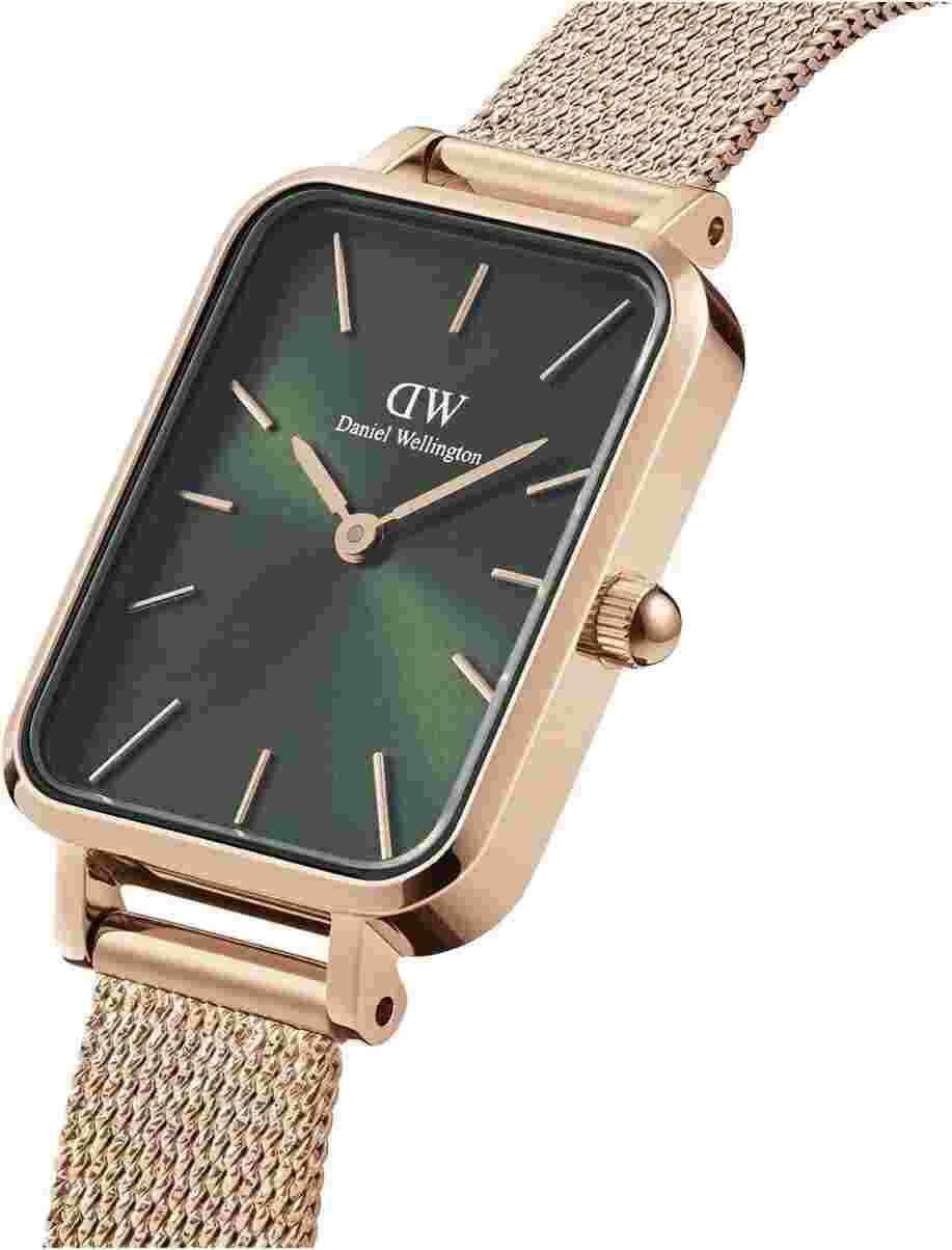 Daniel Wellington Watch Quadro Pressed Melrose 20x26 Emerald DW00100445