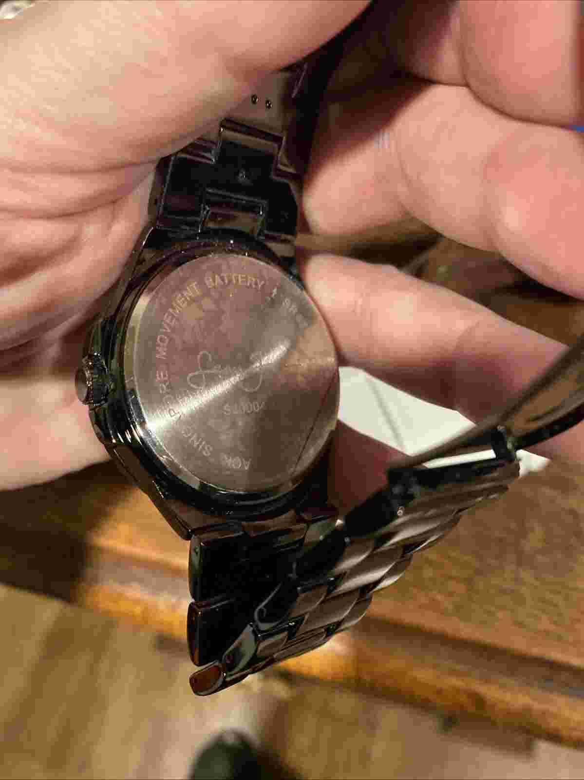 Men’s Black DIAMOND Formal Watch