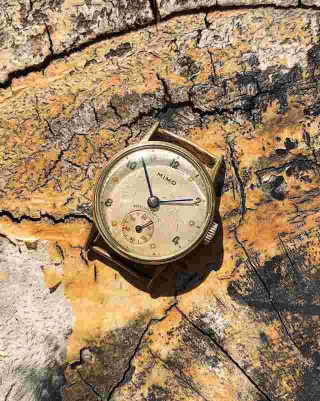 Mimo Ladies Cocktail Vintage Watch for Parts Repair VTG Art Deco Bauhaus 1930s
