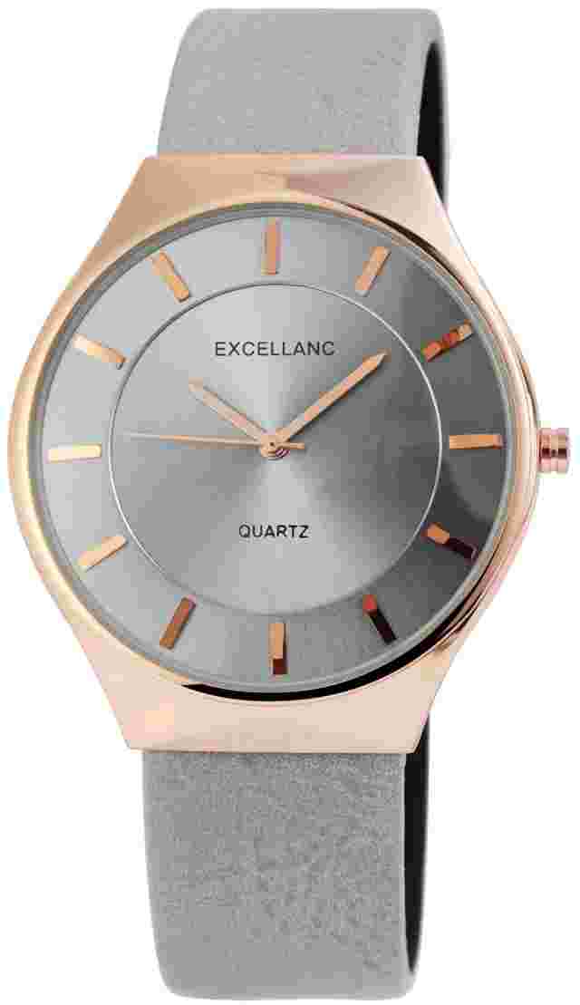 Excellanc Women's Quartz Watch Series 2910011 Leather Strap with Buckle