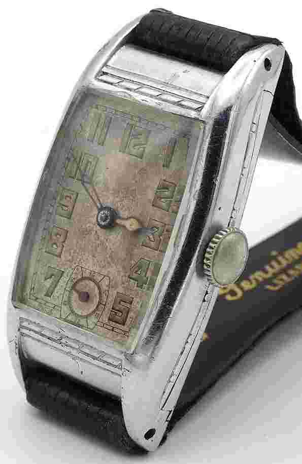 Vintage Art Deco MIMO Watch. 6 Jewels. Swiss Made.