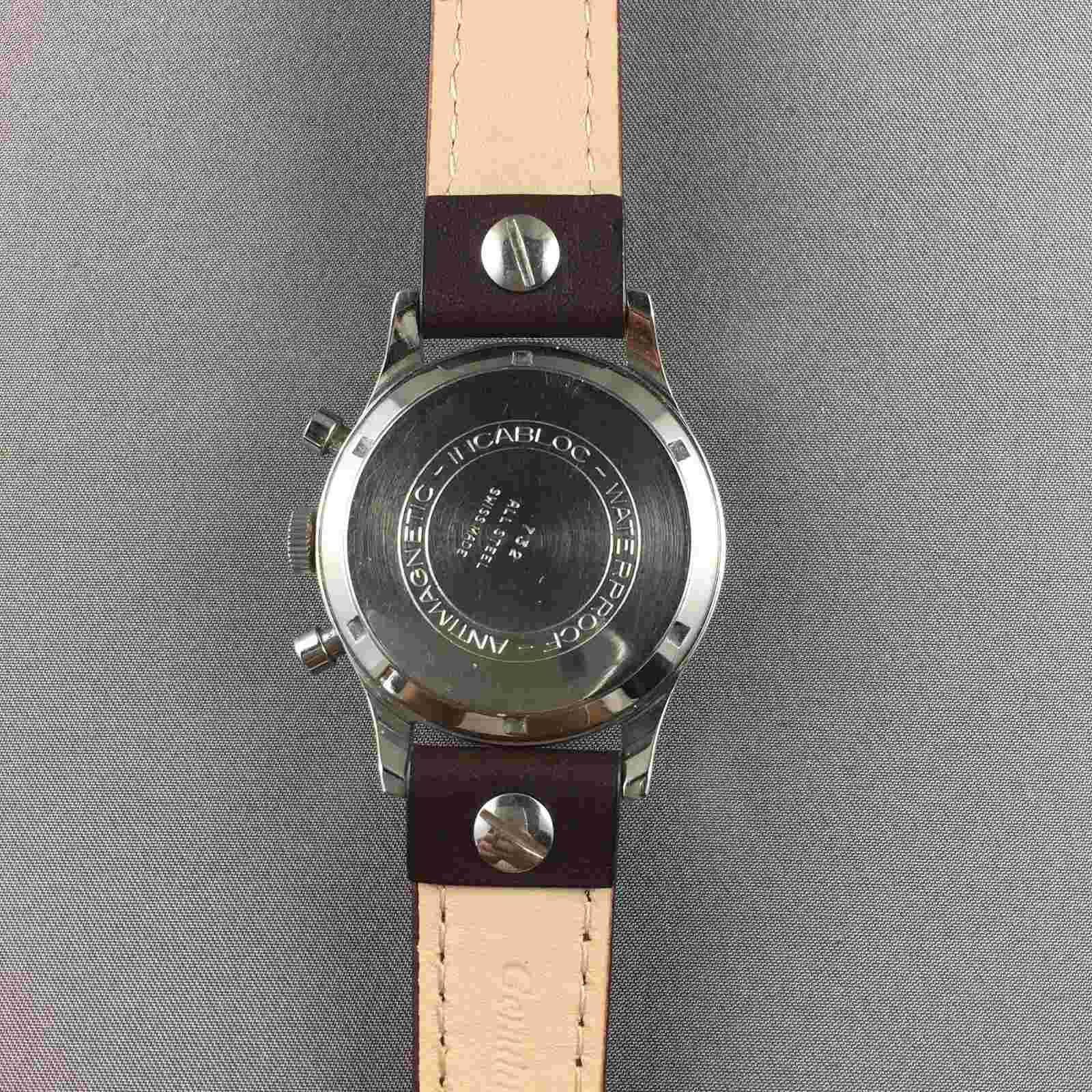 Vintage Alsta Incabloc Valjoux Chronograph 1960's Ref. 732