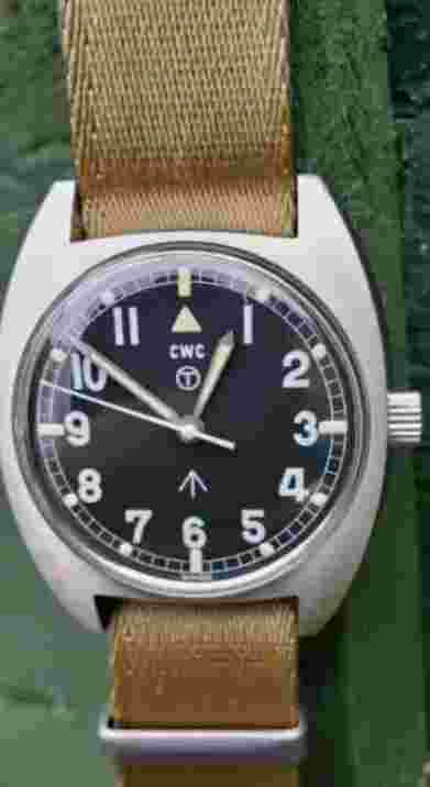 CWC W10 BRITISH MILITARY,  MOD ISSUE VINTAGE 1976 . SERVICED & A GREAT EXAMPLE