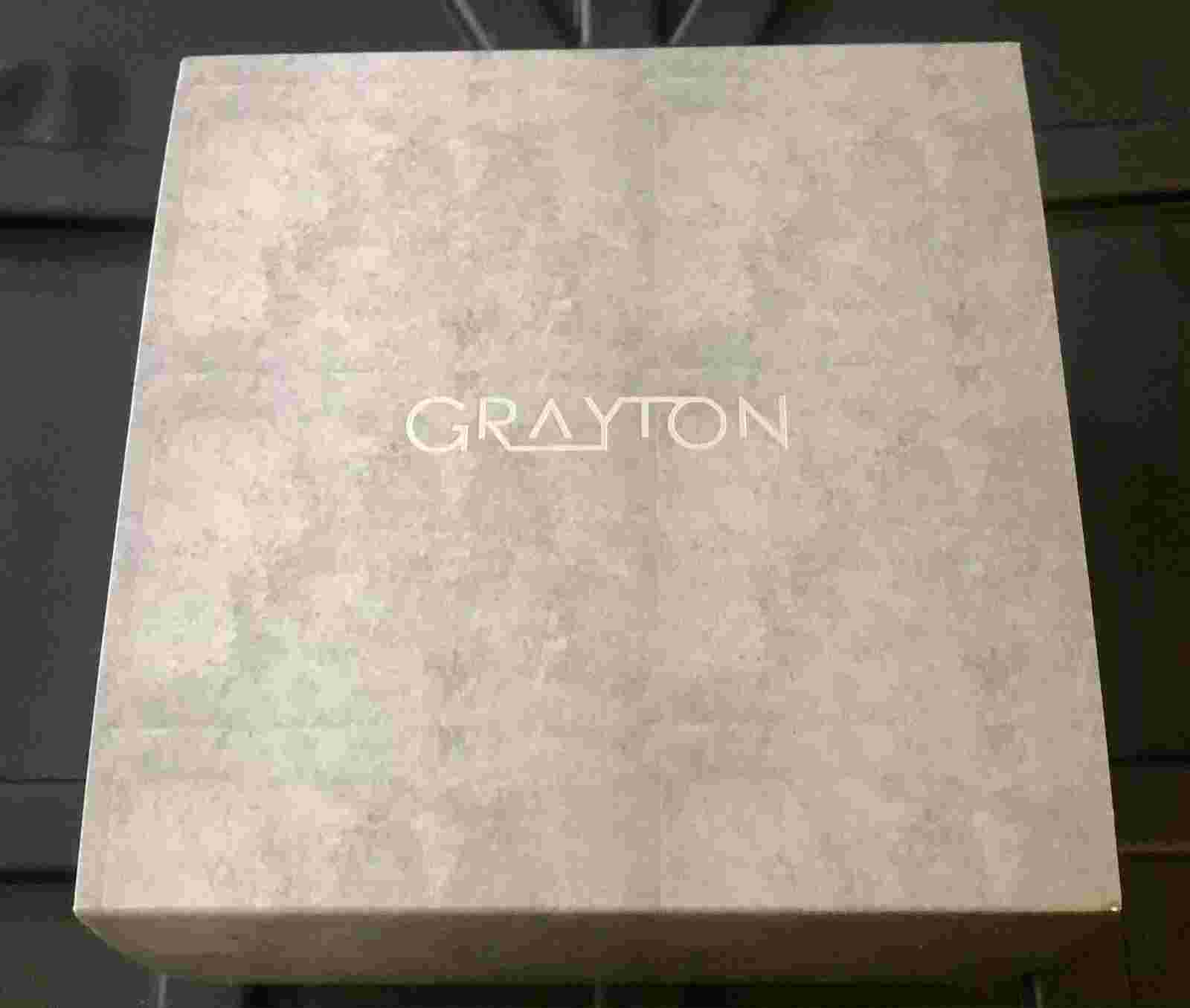 Grayton Cushion 24H Urban Gray 44.5 mm Automatic Stainless Steel Bracelet Watch