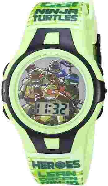 Teenage Mutant Ninja Turtles Digital Wrist Watch In Case 2016 Nickelodeon