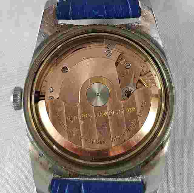 Precision Admiral Perpetual Incabloc 14K Gold on Stainless Swiss Made 17 Jewels