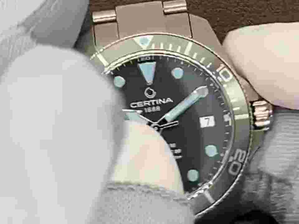 CERTINA DS Action Diver 38mm Powermatic80 Titanium BOX & Guarante