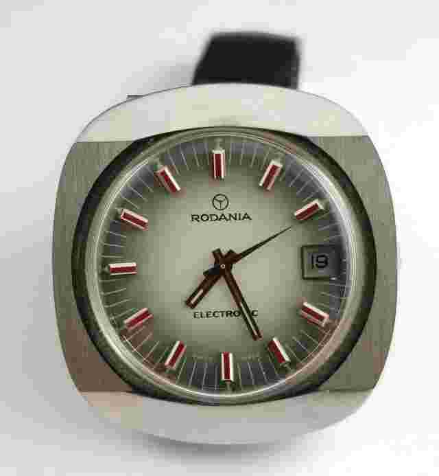 1972 RODANIA Electronic Men's Watch Model 2504.2
