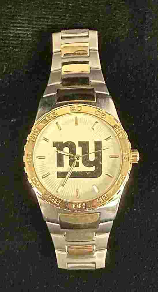 New York Giants NFL Gametime Executive Watch in Original Box (needs battery)