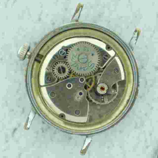 Vintage Henri Sandoz Worlds Thinnest 17 Jewel Men's Manual Wind Wristwatch 55