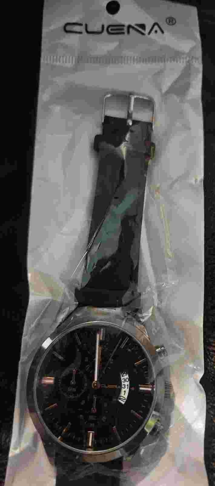 Cuena Men's Watch Stainless Steel Quartz Luminous Classic Watches BRAND NEW