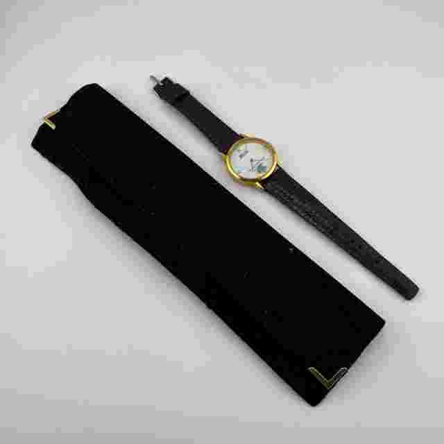 Vtg Mack Trucks Accutime Watch Gold Tone Untested