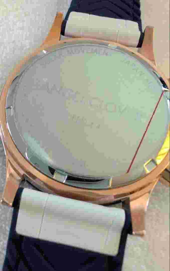 Angel Clover Luce Solar Watch LUS44 44mm White/Gold/Blue