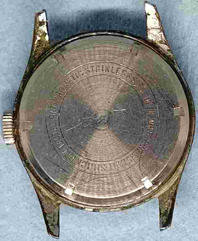 C971 mens Vintage Elco Military Field Manual Wind Up Vintage Watch parts lot