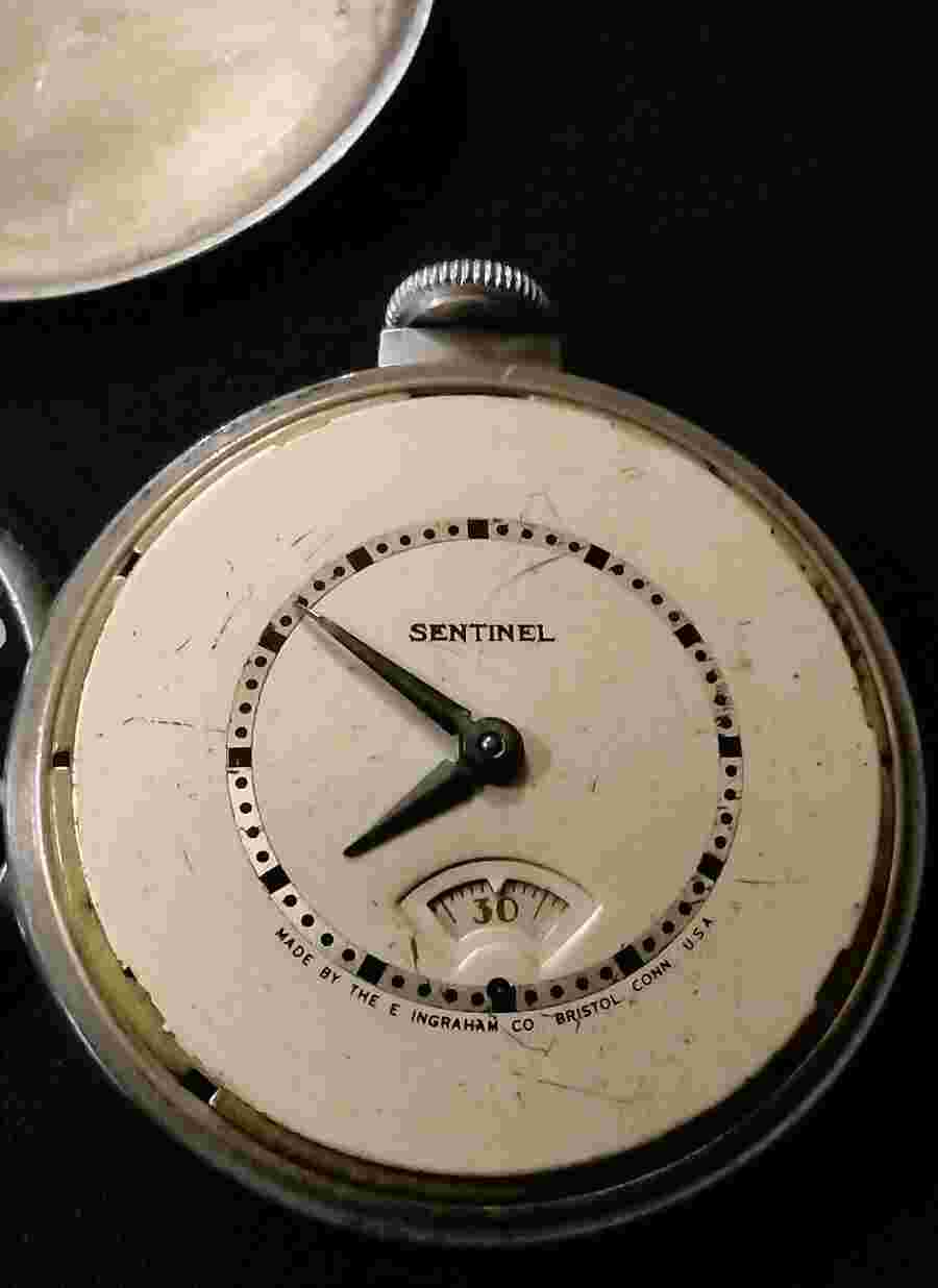 1947 Retro Style E. Ingraham Co. Proximity Match: Serial #240 Pocketwatch