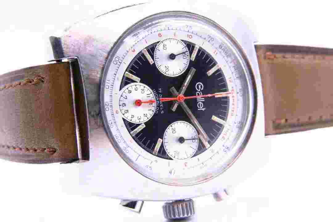 GALLET Vintage Chrono Val.7736 Ref.2814-2 39mm Manual winding SS watch