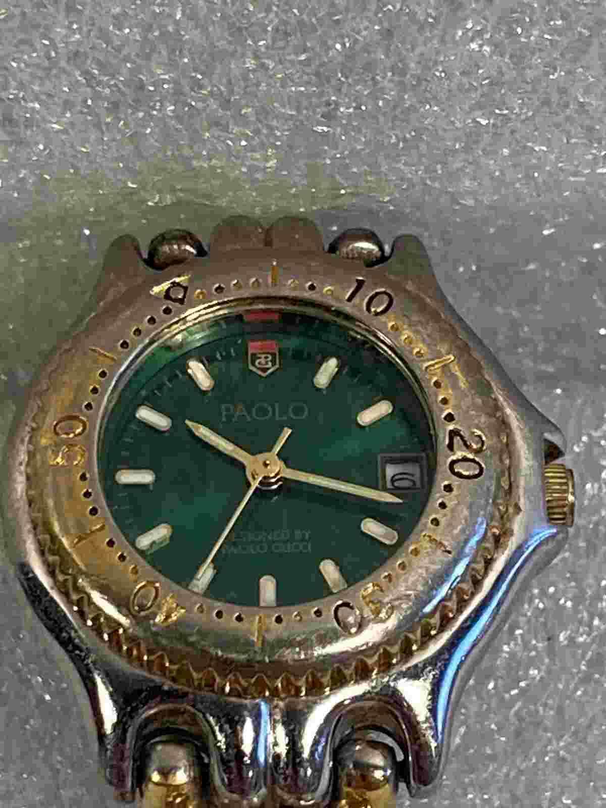 Paolo Gucci Gold/Silver LPG104 Women's Watch New Battery