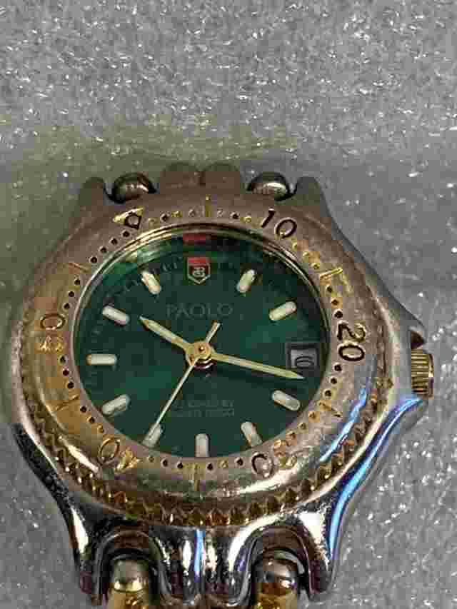 Paolo Gucci Gold/Silver LPG104 Women's Watch New Battery